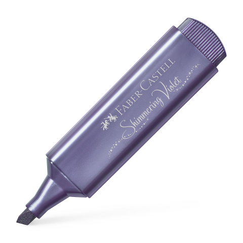 Birotică și Papetărie - Textmarker violet metalizat 1546 faber-castell