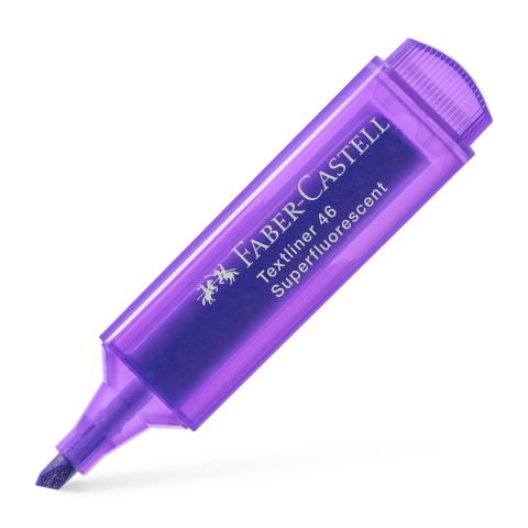 Birotică și Papetărie - Textmarker violet superfluorescent 1546 faber-castell