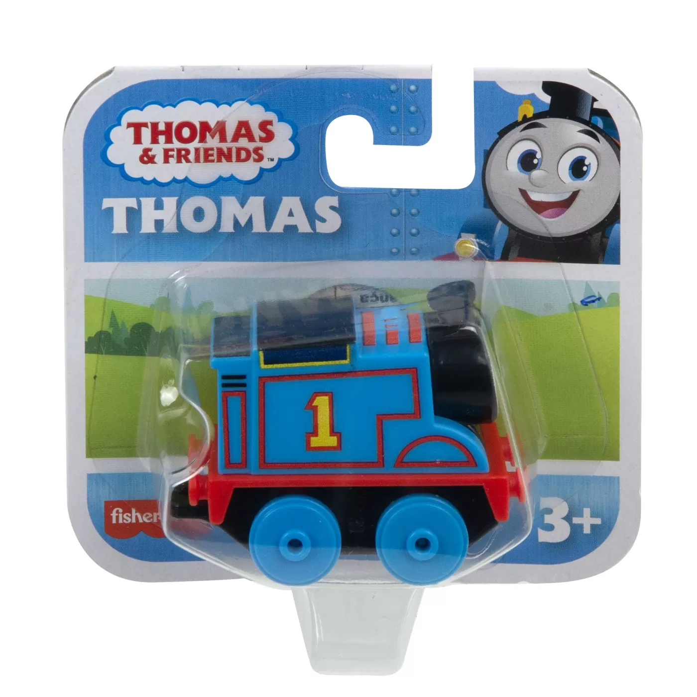 Trenulețe de jucărie, circuite - Thomas locomotiva din plastic thomas, varsta de la 3 ani la 8 ani