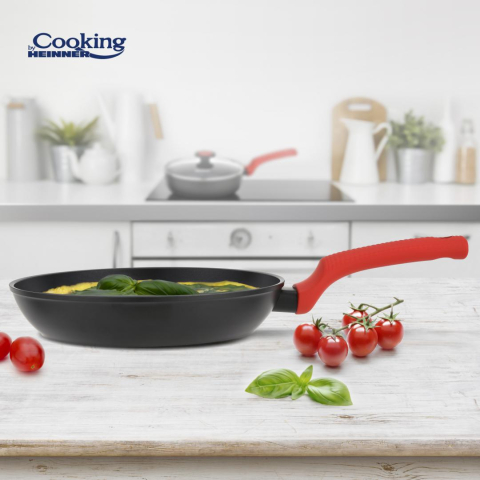 Tigaie aluminiu forjat 24x4.5 cm, redmoon, cooking by heinner [3]