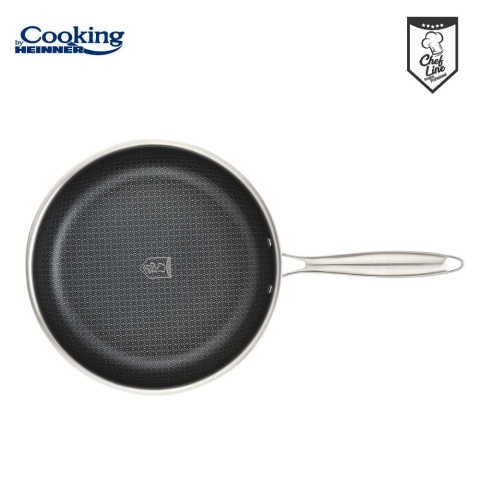 Tigaie inox 3 straturi, 20x4 cm, titanium3, cooking by heinner [1]