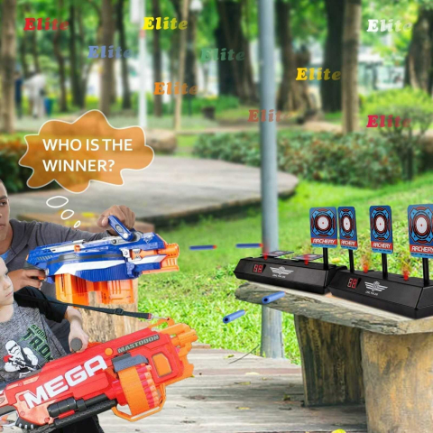 Tinta electronica copii cu 3 tinte digitale, contor scor si efecte sonore [7]