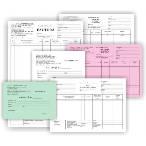 Birotică și Papetărie - Tipizat - bon marcaj - A7, simplu, carnet 100 file