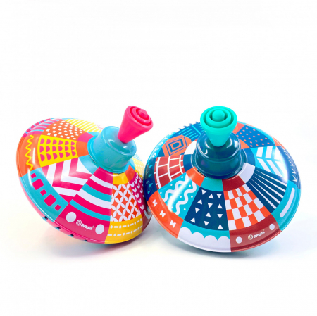 Titirez metalic roz cu sunet, varsta 1 - 3, 3 - 6 ani, Baiat, Fata [1]