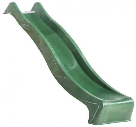 Jucării și Jocuri pentru copii - Tobogan HDPE 'REX'  Rampa 120 cm Verde