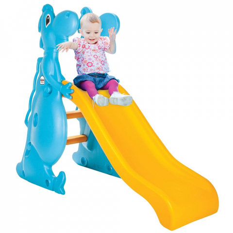 Tobogan Pilsan Dino Slide yellow blue [1]