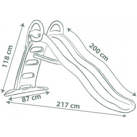 Tobogan Smoby Life Funny verde [1]