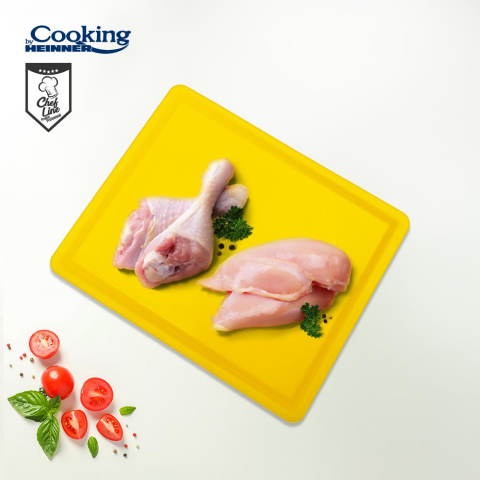 Tocator sant gn1/2,26.5x32.5x2cm, galben, , cooking by heinner [1]