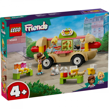 LEGO® - Toneta cu hotdogi, varsta de la 4 ani la 7 ani
