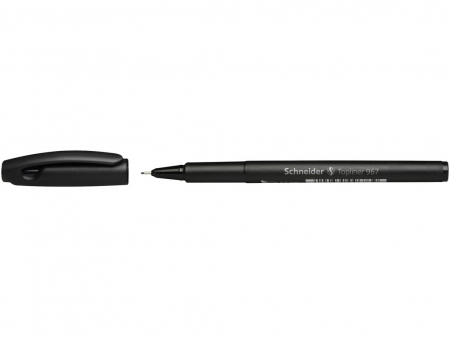 Birotică și Papetărie - Schneider - Topliner 967, Negru - Micostore.ro
