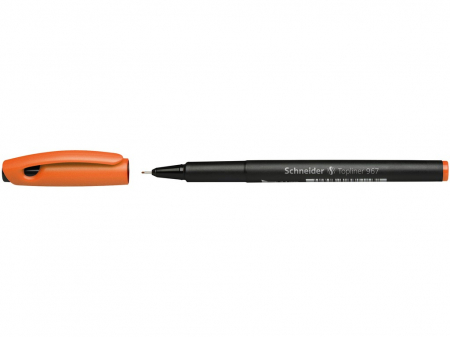 Birotică și Papetărie - Schneider - Topliner Schneider 967, Portocaliu- Micostore.ro