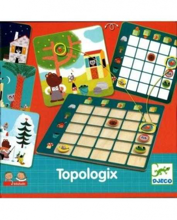 Topologix - joc de logica pentru invatarea notiunilor de spatiu, varsta 3 - 6, 6 - 9 ani, Baiat, Fata