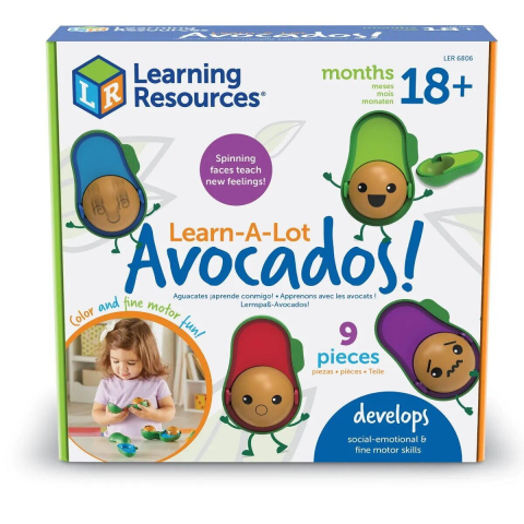 Jucării și Jocuri pentru copii - Totul despre emotii cu Avocado