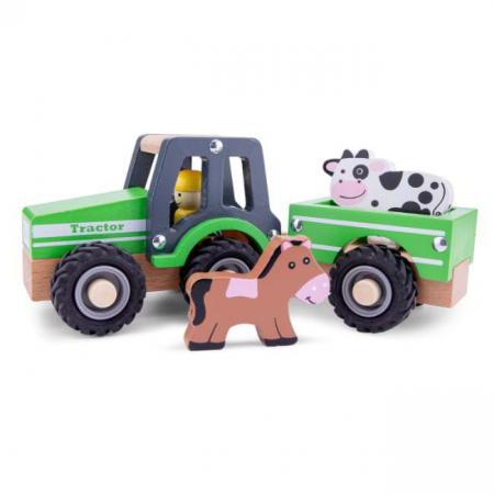 Tractor cu trailer - animale [2]