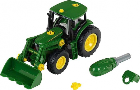 Mașinuțe copii, Camioane de Jucărie - Jucarie Tractor John Deere, 24.5 x 9.5 x 12 cm, Klein