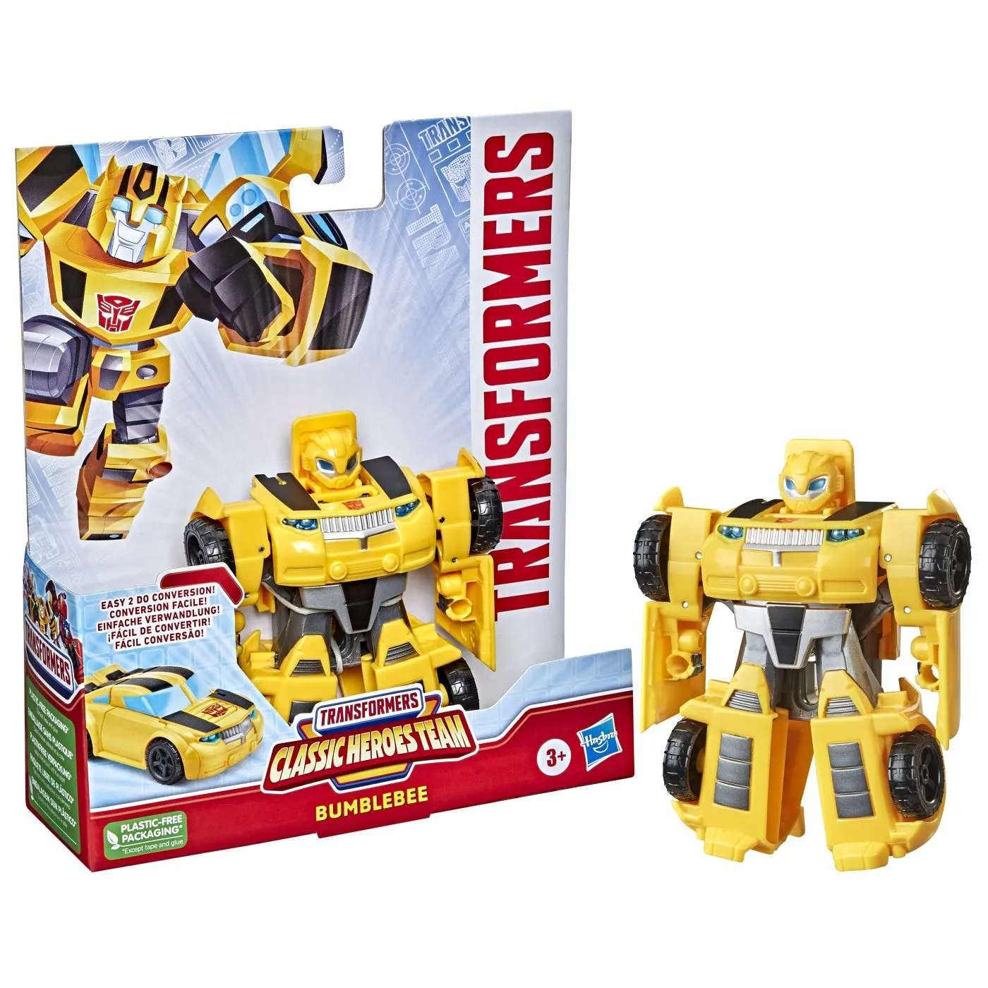 Transformers classic heroes team robot bumblebee transformabil, copii varsta 3 ani pana la 12 ani [3]