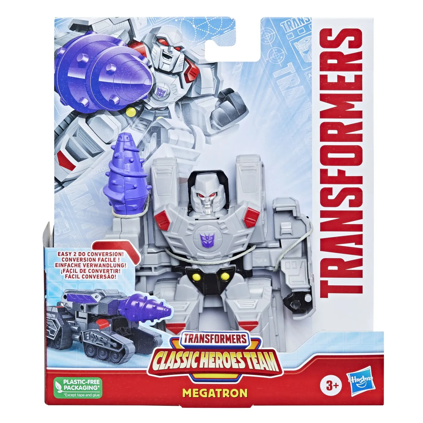 Jucării și Jocuri pentru copii - Transformers classic heroes team robot megatron transformabil, copii varsta 3 ani pana la 12 ani