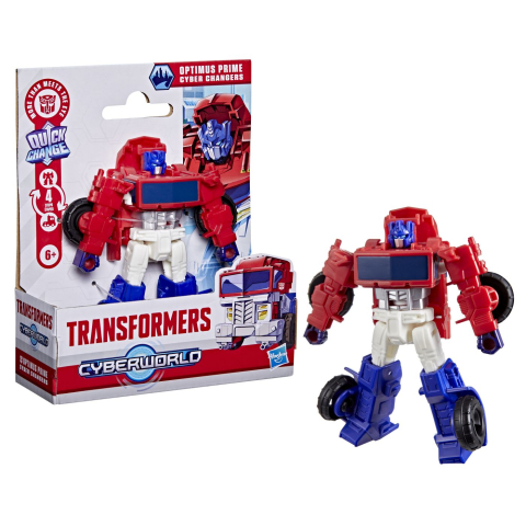 Transformers cyberworld robot optimus prime convertibil 10cm [1]