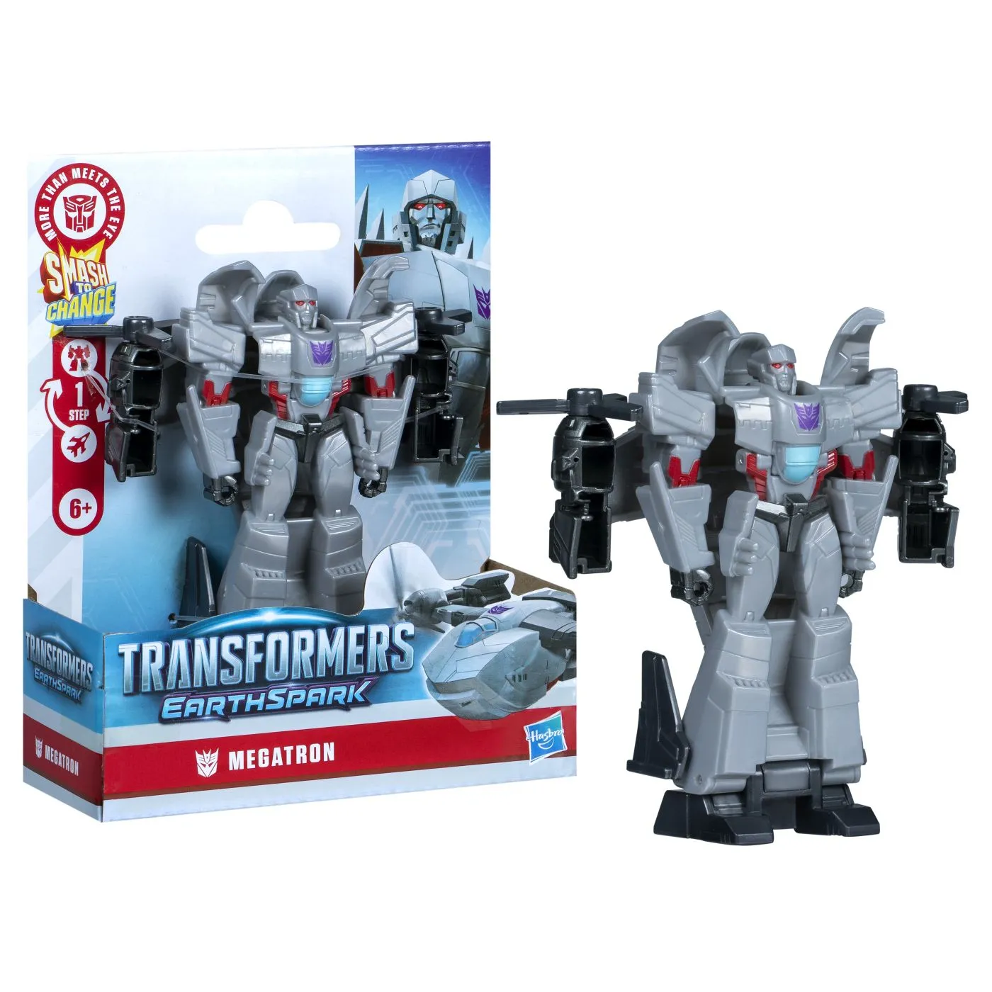 Transformers earthspark figurina megatron 1 step smash to change, copii varsta 6 ani pana la 10 ani [6]