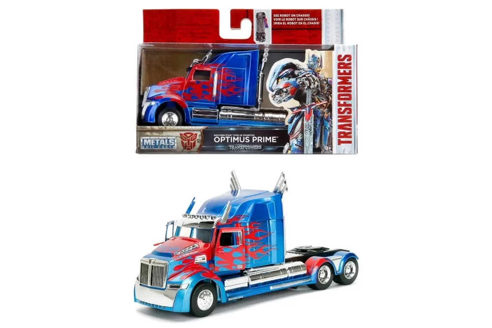 Jucării și Jocuri pentru copii - Transformers macheta t5 western star 5700 scara 1 la 32