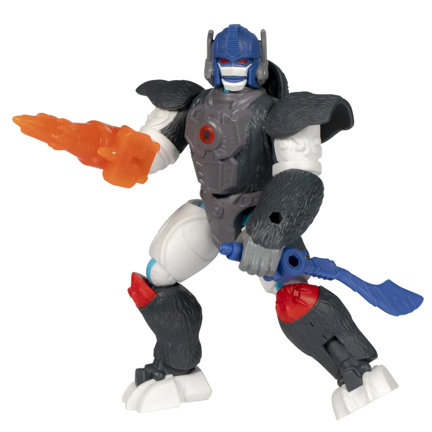 Transformers mix mashers figurina optimus primal 12cm si accesorii, copii varsta 4 ani pana la 8 ani [5]