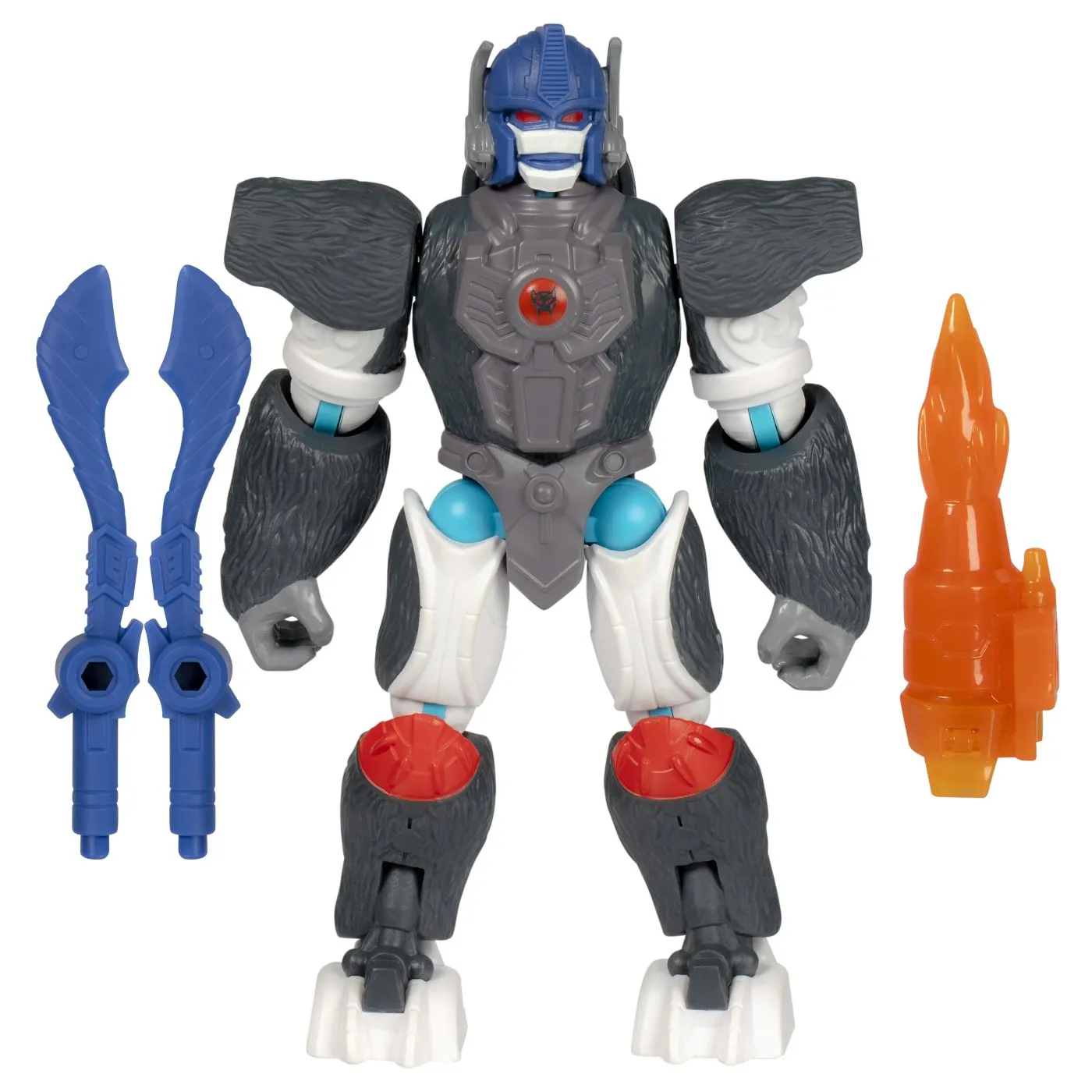 Transformers mix mashers figurina optimus primal 12cm si accesorii, copii varsta 4 ani pana la 8 ani [1]