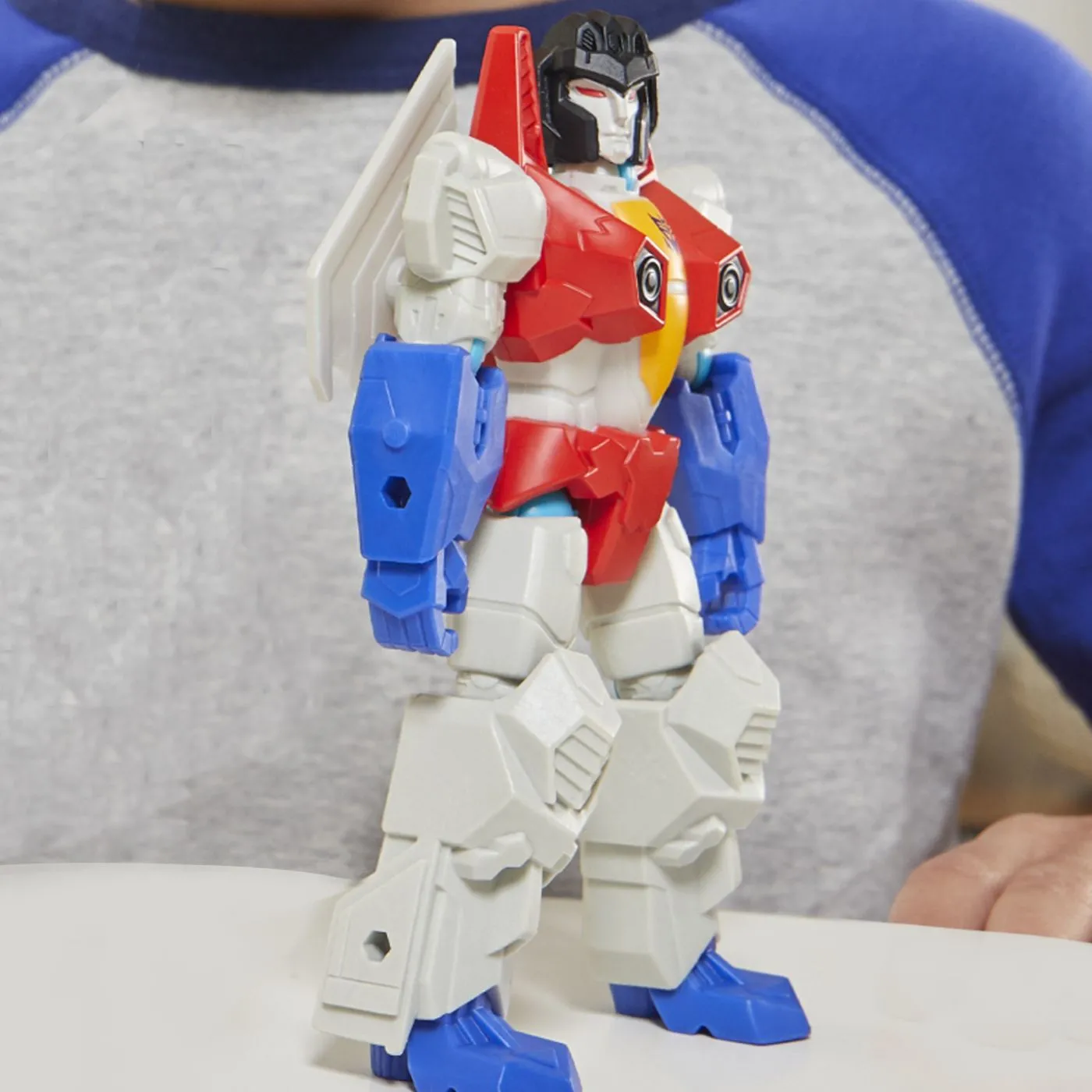 Transformers mix mashers figurina starscream 12cm si accesorii, copii varsta 4 ani pana la 8 ani [4]