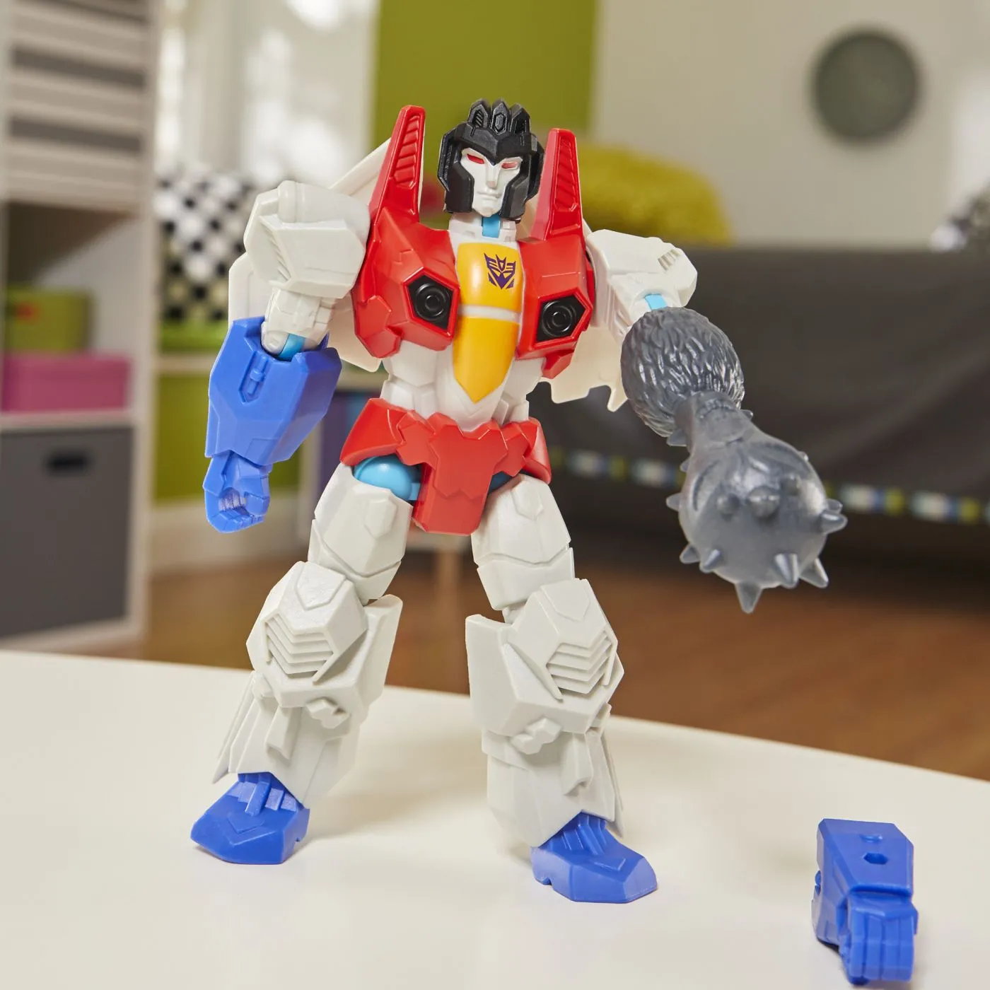 Transformers mix mashers figurina starscream 12cm si accesorii, copii varsta 4 ani pana la 8 ani [5]