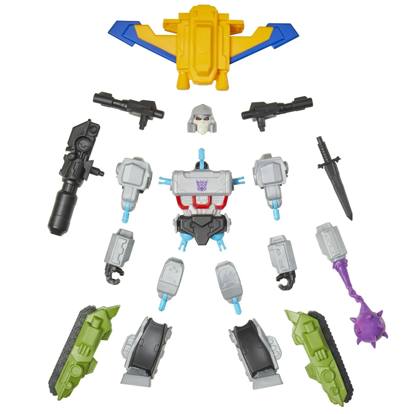 Transformers mix mashers set figurina megatron 12cm si accesorii, copii varsta 4 ani pana la 8 ani [8]