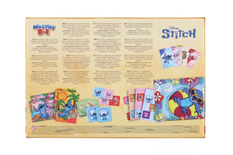 Trefl disney stitch set de jocuri mix and play 8in1 copii cu varsta peste 3 ani [2]