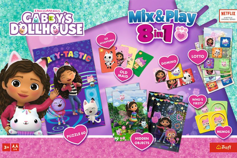 Trefl gabbys dollhouse joc 8in1 varsta 3 ani -10 ani [2]