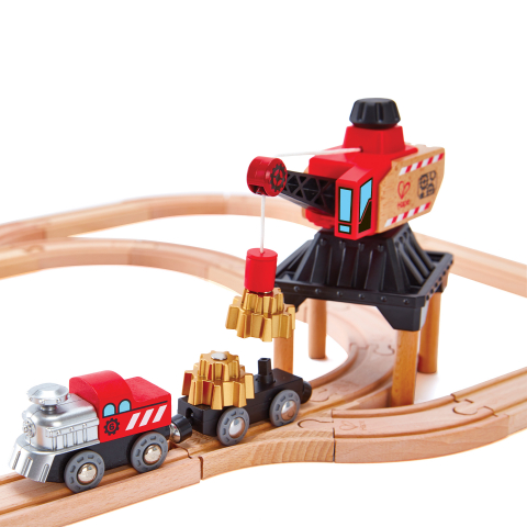 Tren de jucarie cu roata dintata pentru copii  varsta 3 ani+,6 ani+ [2]