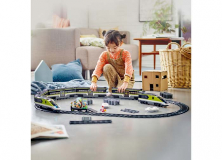 LEGO City: Tren expres de pasageri 60337, 7 ani+, 764 piese, varsta de la 7 ani la +15 ani [3]