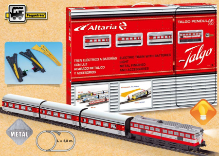 Trenulet electric calatori "Articulado", cu macaz [1]