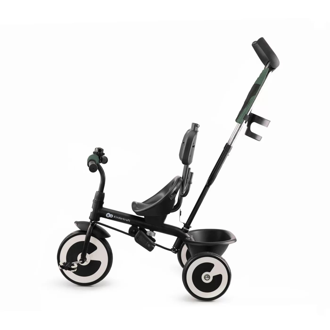 Tricicleta copii, kinderkraft aston, mystic green, varsta de la 9 luni la 5 ani [4]
