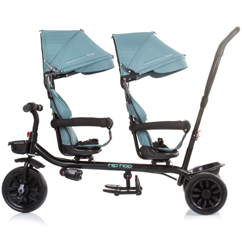 Tricicleta gemeni Chipolino Hip Hop aloe [3]