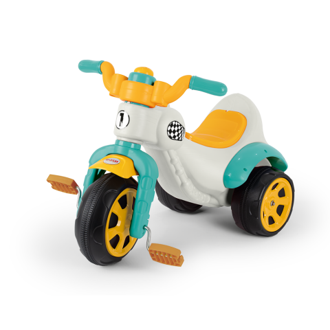 Carucioare, articole transport - Tricicleta Dolu Super Bike Pastel, copii 2 ani+