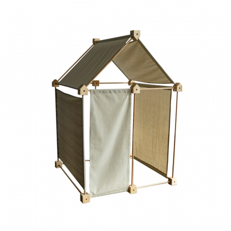 Jucării și Jocuri pentru copii - Trigonos START, set modular de constructie, bumbac organic, 4-10 ani