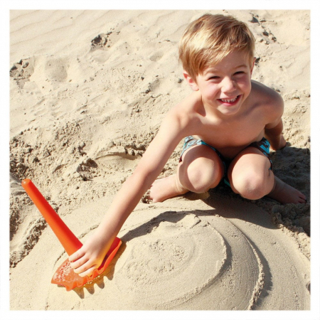 Triplet, Jucarie de Plaja cu Lopetica, Sita Nisip, Grebla si Stropitoare [1]