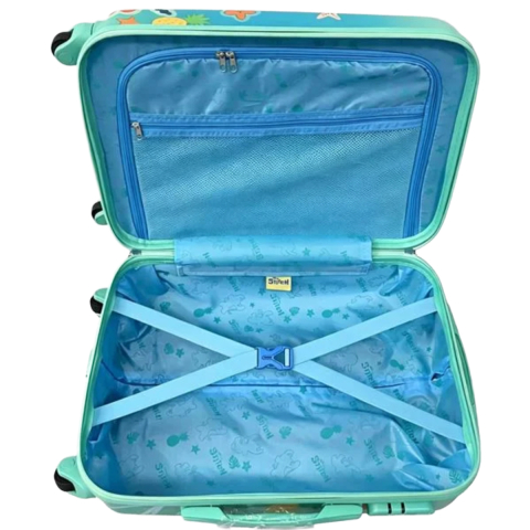 Troler pentru copii, model Stitch, Capacitate 35L, Verde Menta [1]