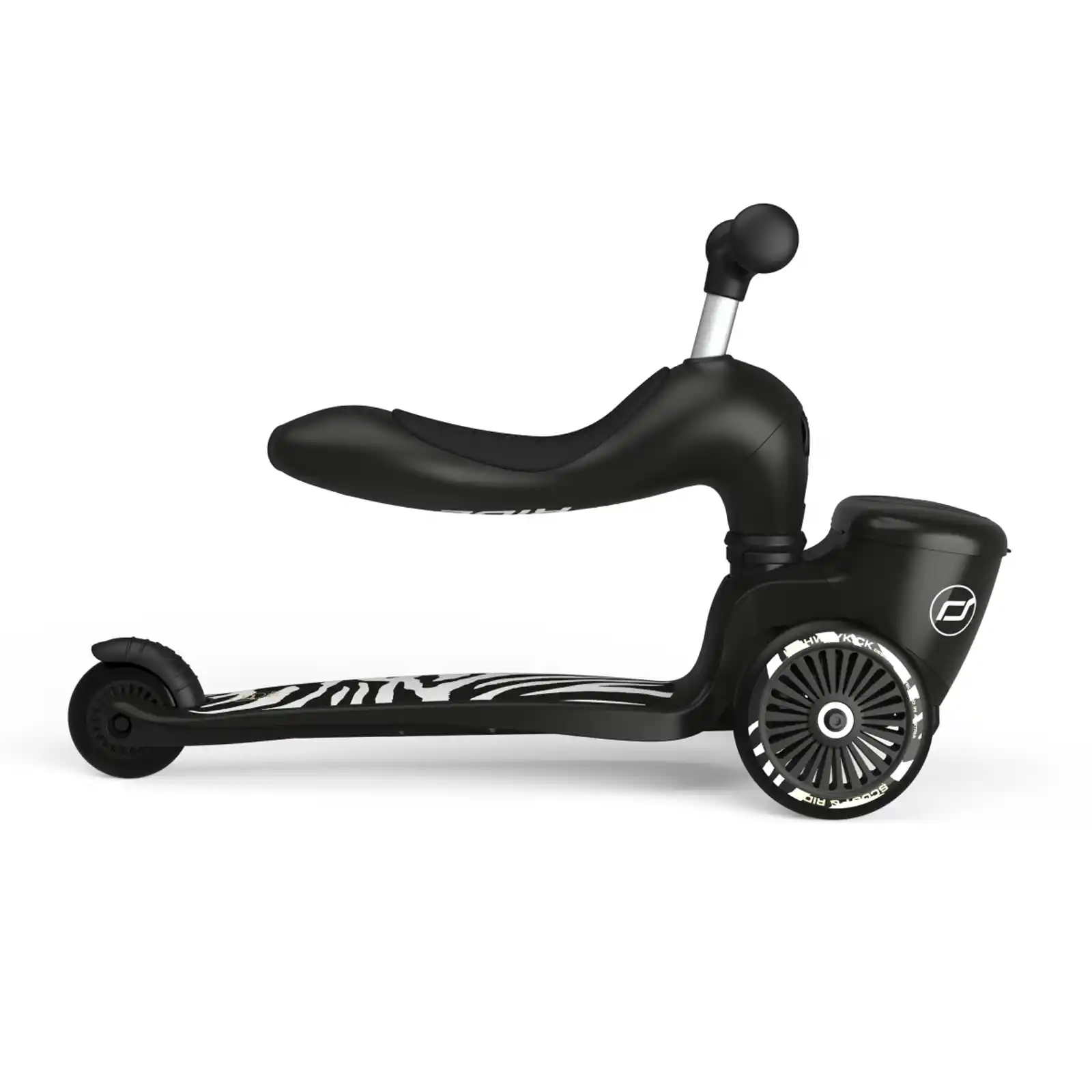 Trotinete copii 1-5 ani, cu scaun, Scoot Ride, HighwayKick 1 Lifestyle Zebra [7]