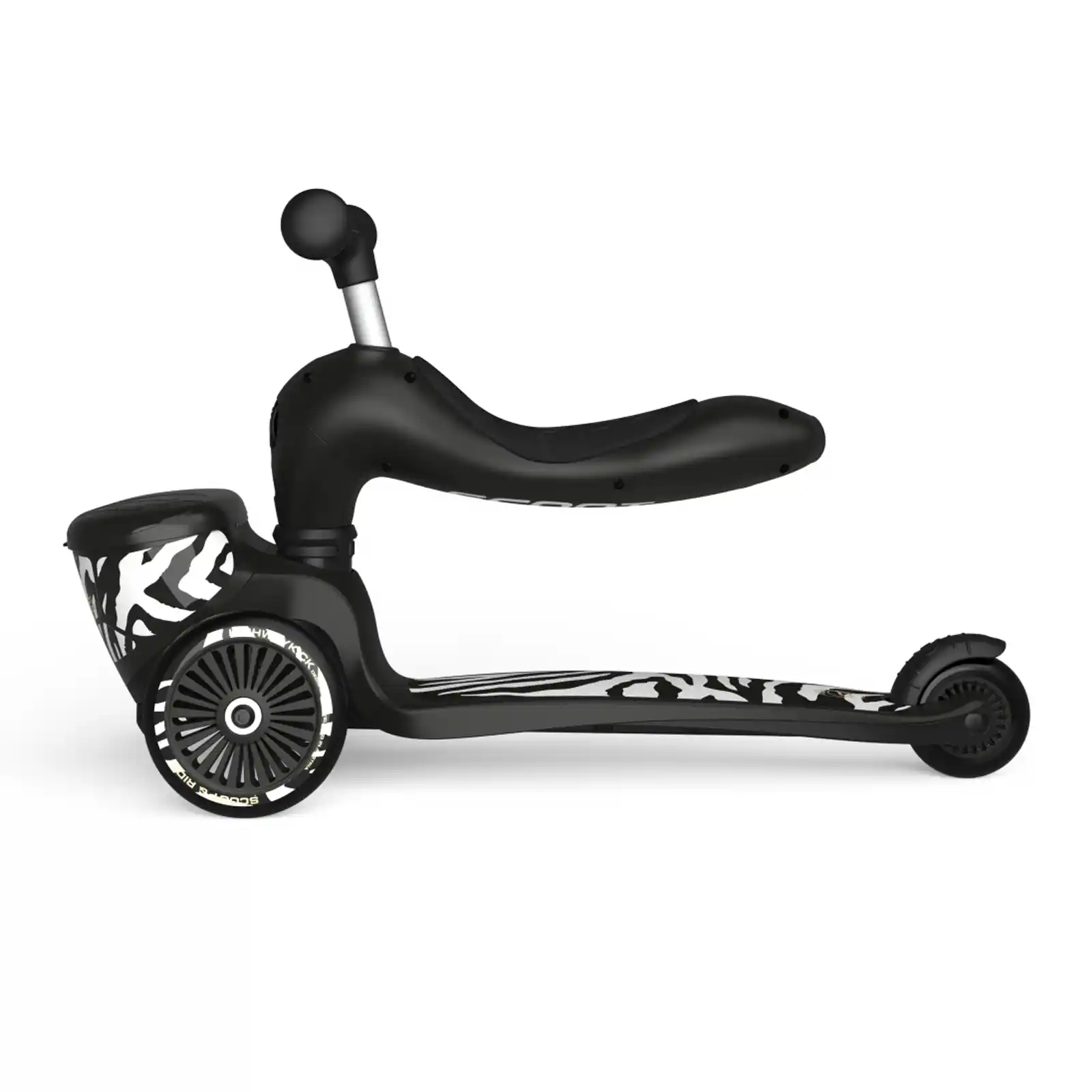 Trotinete copii 1-5 ani, cu scaun, Scoot Ride, HighwayKick 1 Lifestyle Zebra [8]