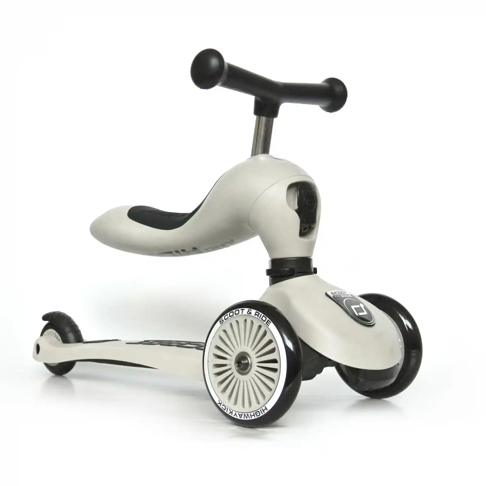 Trotinete copii, cu scaun, Scoot and Ride, HighwayKick 1 Ash, 1-5 ani [2]