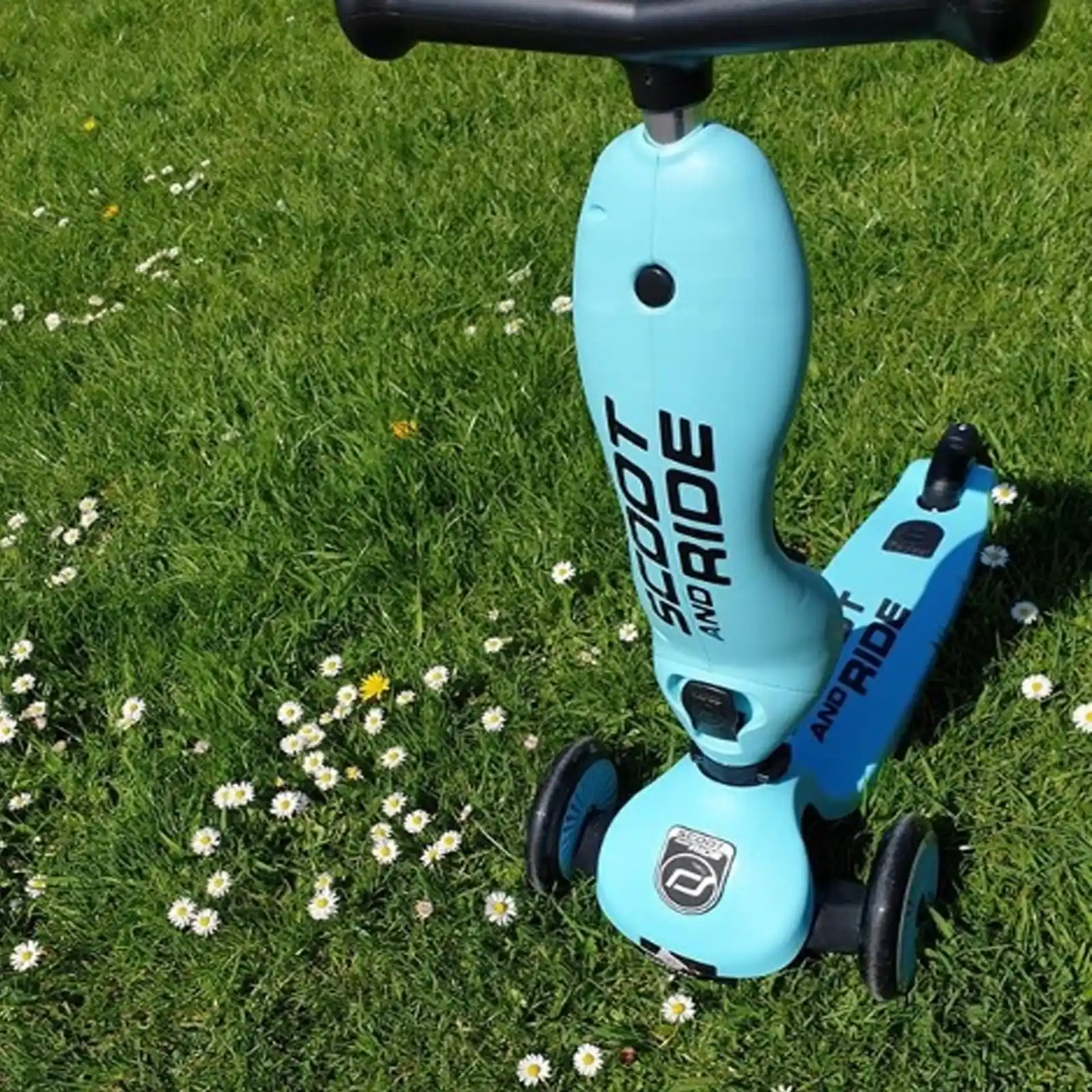 Trotinete copii, cu scaun, Scoot and Ride, HighwayKick 1 Blueberry, 1-5 ani [5]