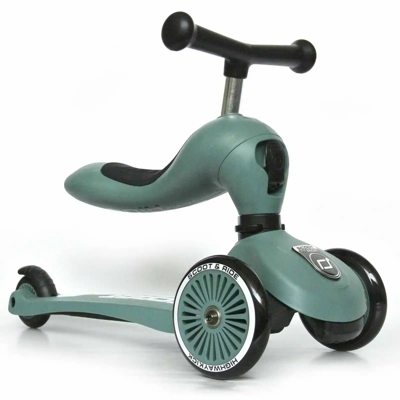 Trotinete copii, cu scaun, Scoot and Ride, HighwayKick 1 Forest, 1-5 ani [4]