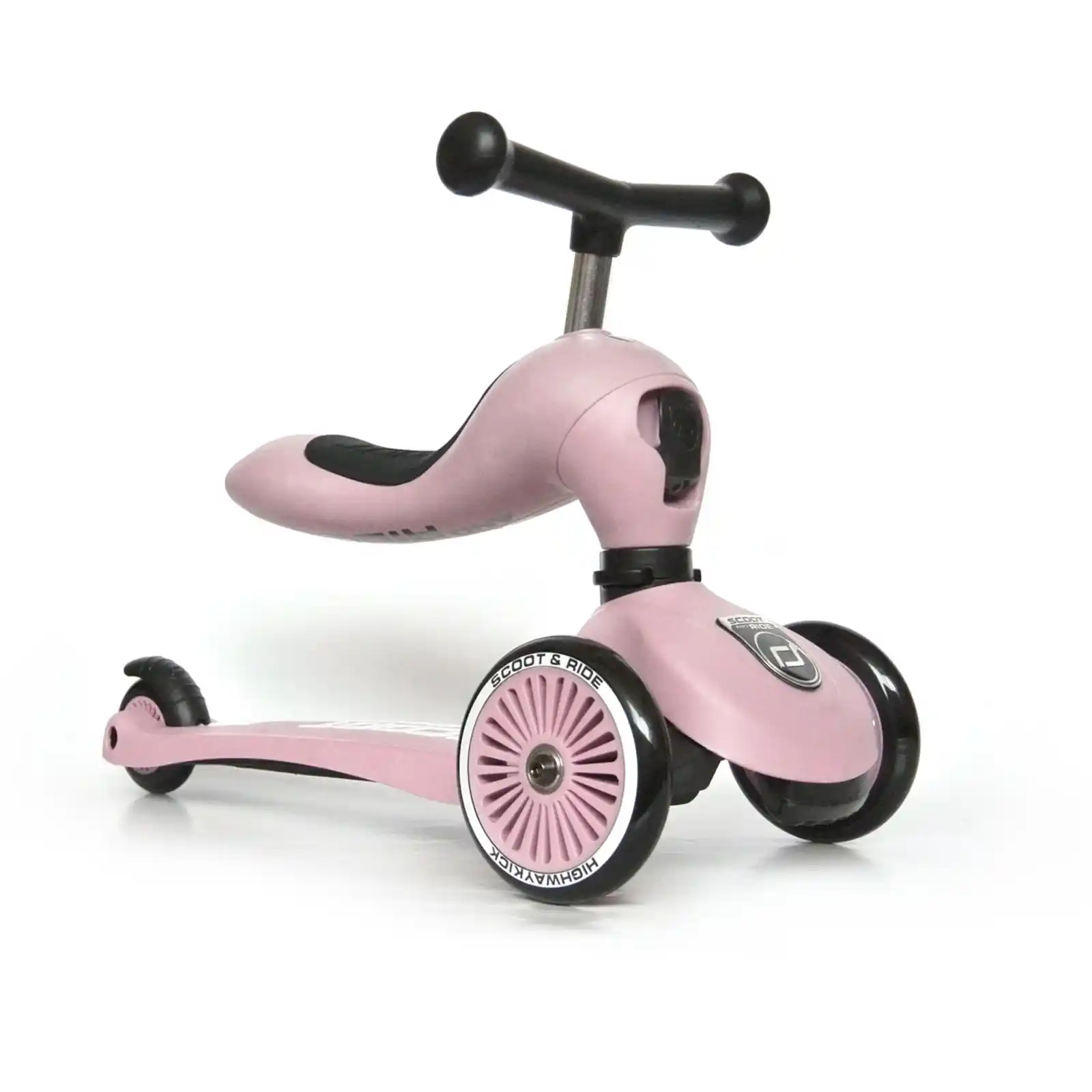 Trotinete copii, cu scaun, Scoot and Ride, HighwayKick 1 Rose, 1-5 ani [2]