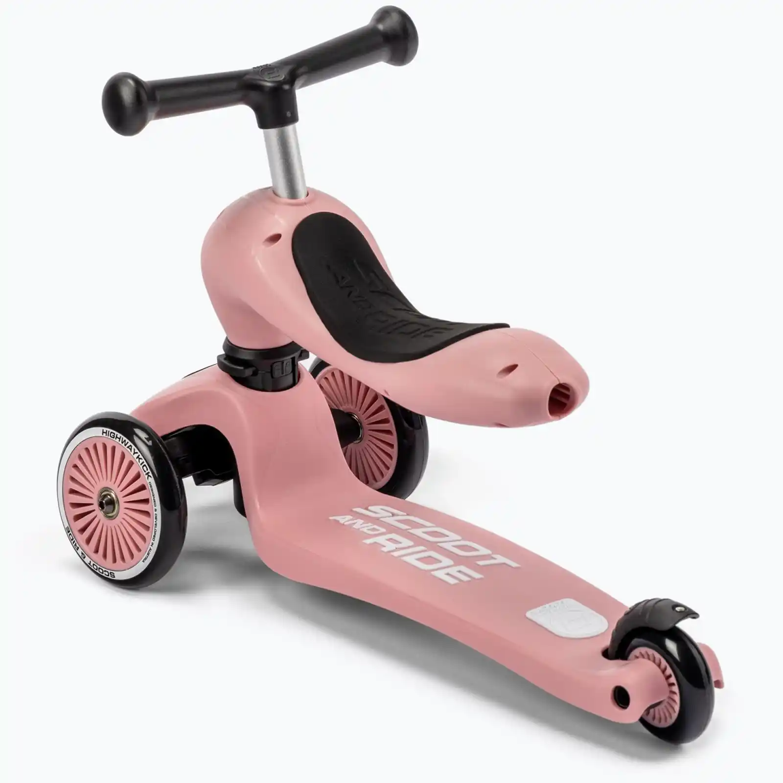 Trotinete copii, cu scaun, Scoot and Ride, HighwayKick 1 Rose, 1-5 ani [6]