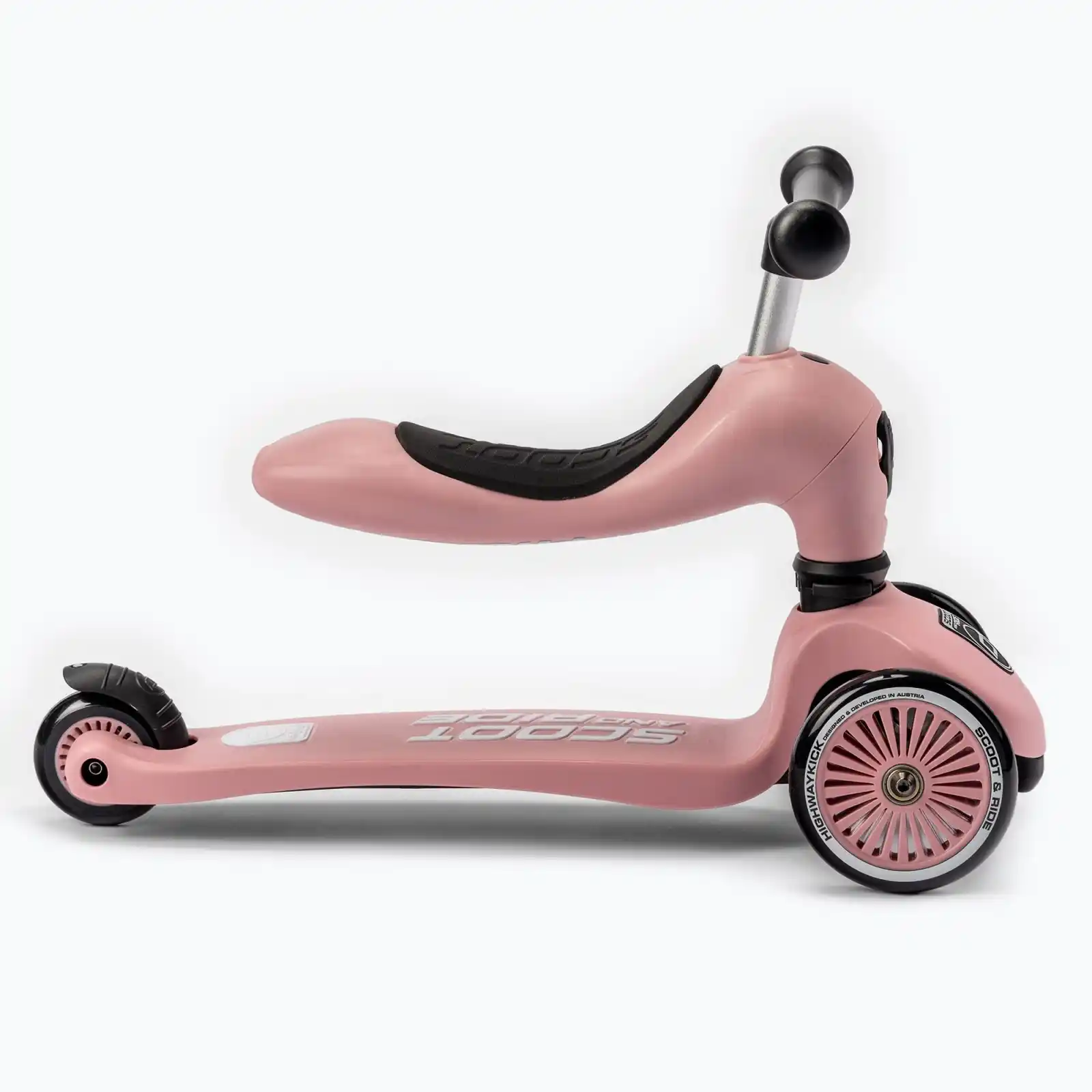 Trotinete copii, cu scaun, Scoot and Ride, HighwayKick 1 Rose, 1-5 ani [7]