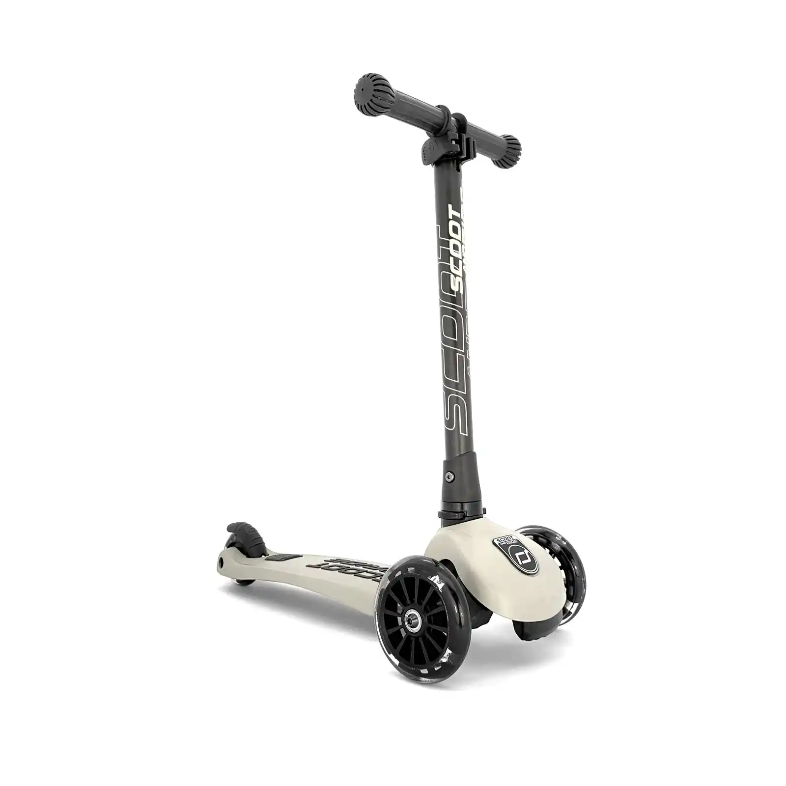 Trotinete copii, pliabila, reglabila, roti lumini, 3-6 ani, Scoot Ride, HighwayKick 3 Led Ash [1]