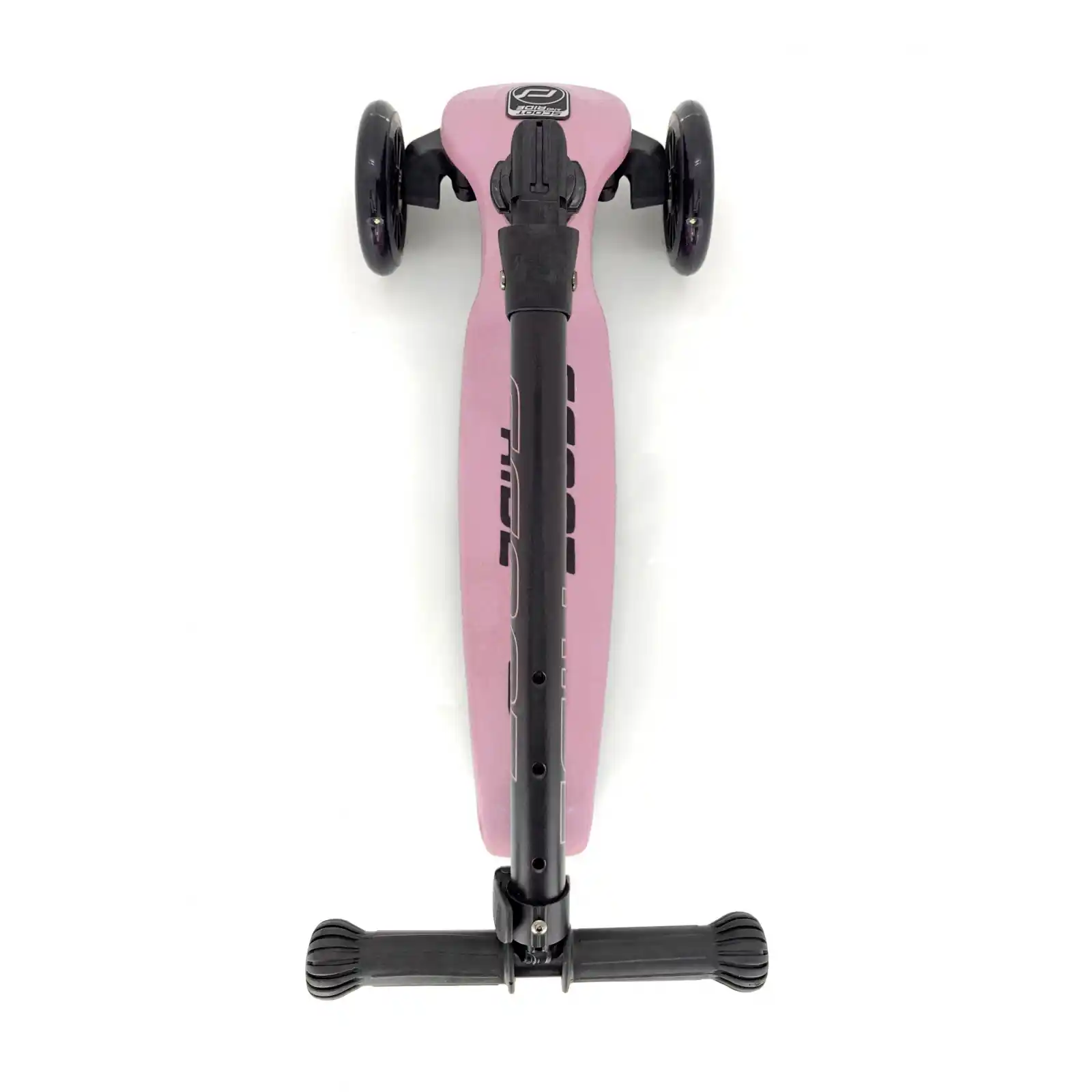 Trotinete copii, pliabila, reglabila, roti lumini, 3-6 ani, Scoot Ride, HighwayKick 3 Led Rose [7]